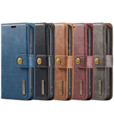 DG.MING Crazy Horse Texture Detachable Magnetic Leather Phone Case, For Google Pixel 6, For Google Pixel 6 Pro